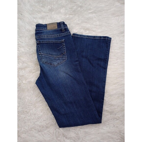 BKE Jeans Womens 27 x 31.5 Payton Universal Fit Mid Rise Straight Denim Pants - Picture 1 of 11